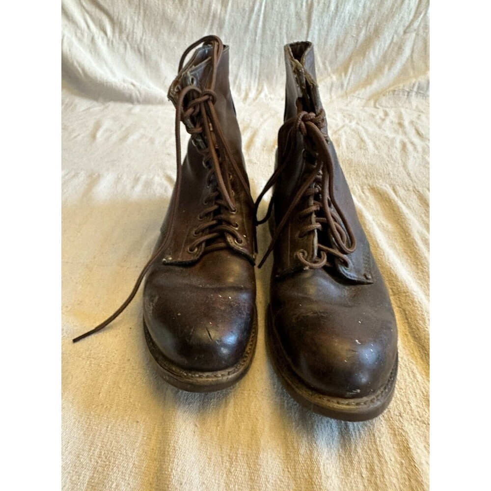 Vintage BFG Biltrite military combat boots black leather Sz 11? See Measurement